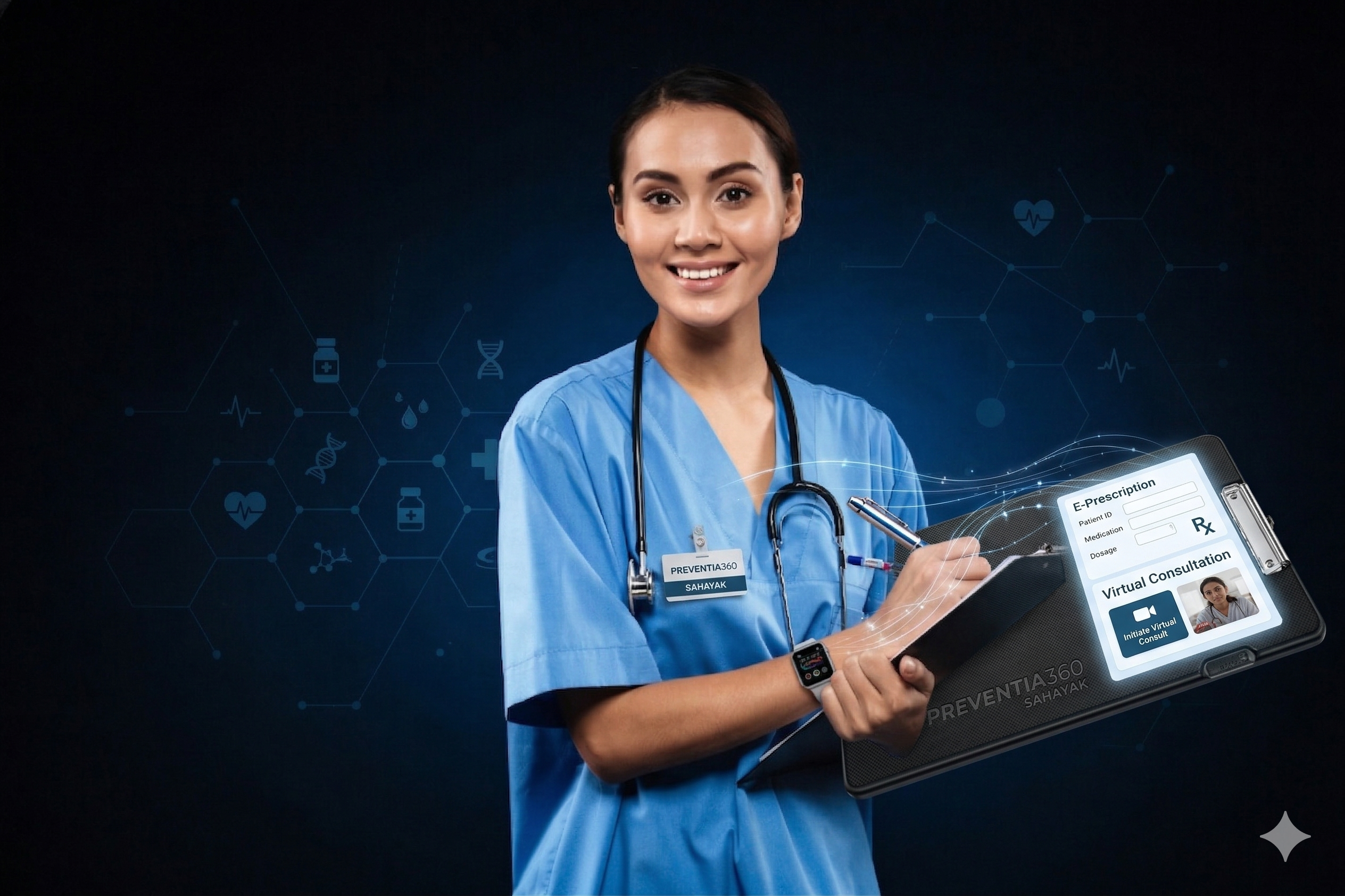 Sahayak Telehealth Video Call